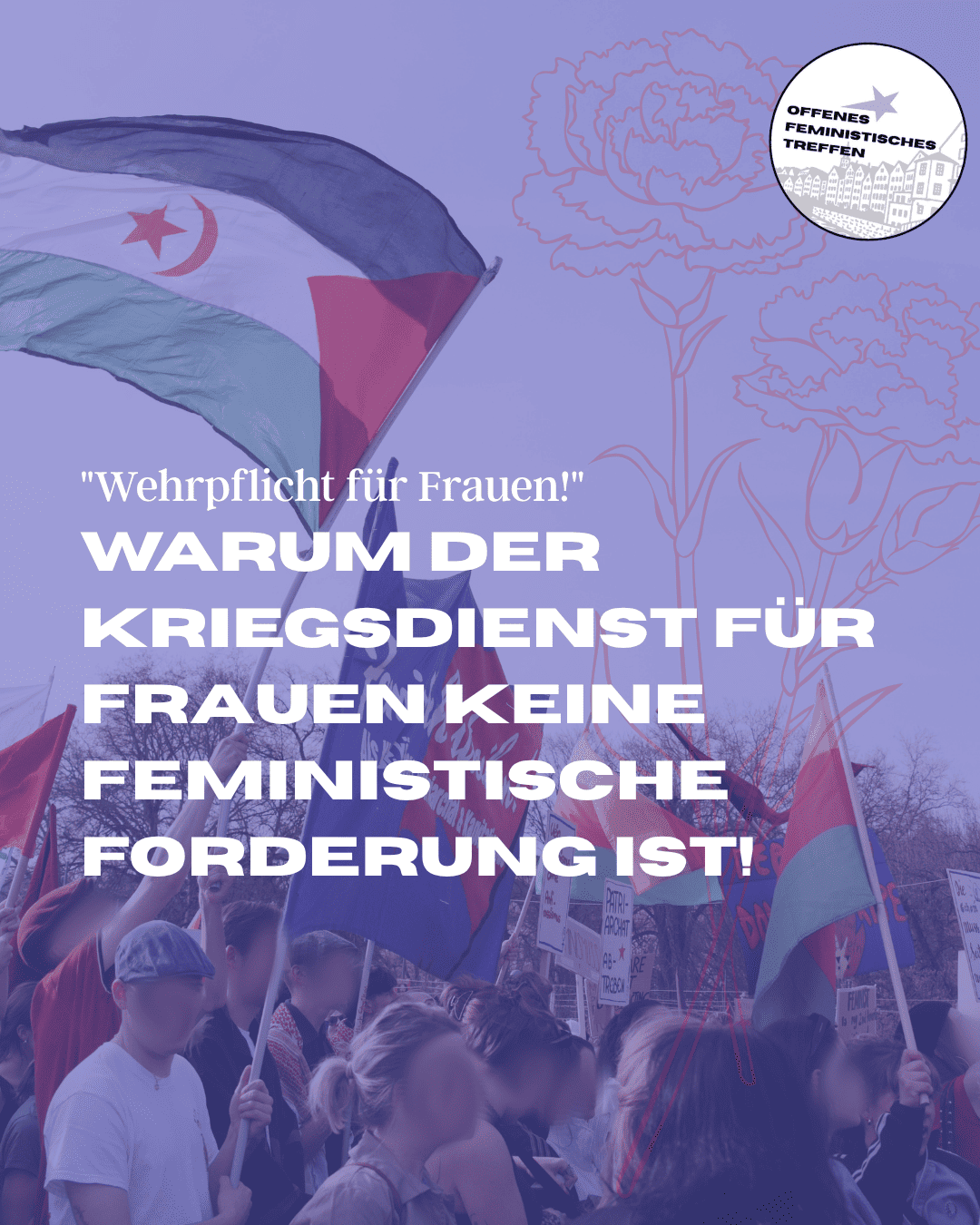 Wehrpflicht für Frauen!